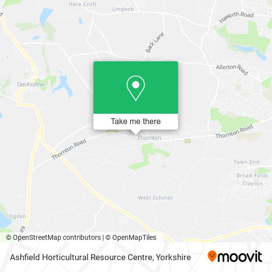 Ashfield Horticultural Resource Centre map