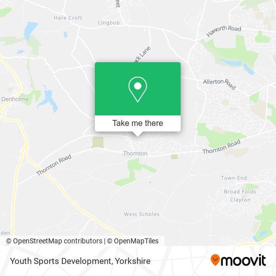 Youth Sports Development map