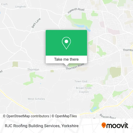 RJC Roofing Building Services map