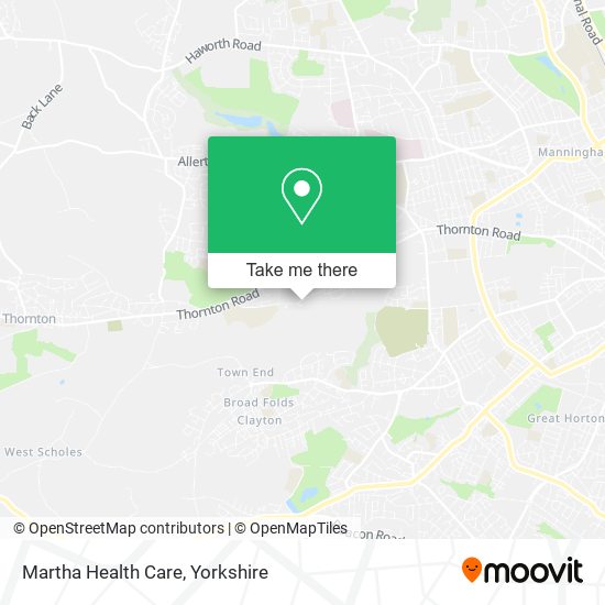 Martha Health Care map
