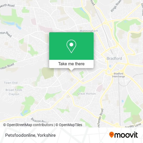 Petsfoodonline map