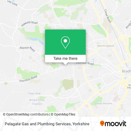 Pelagate Gas and Plumbing Services map