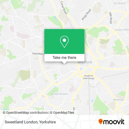 Sweetland London map