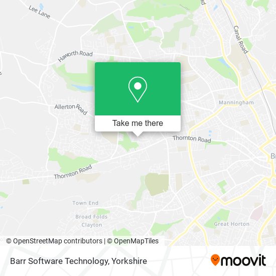 Barr Software Technology map