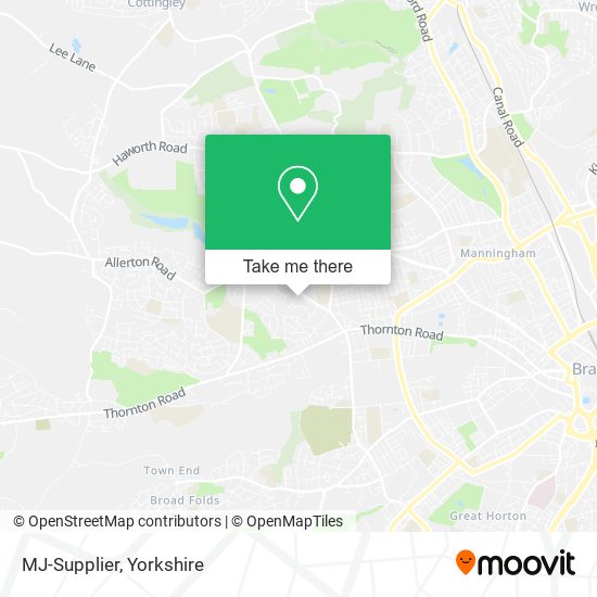 MJ-Supplier map
