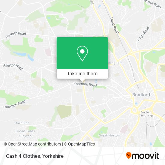 Cash 4 Clothes map