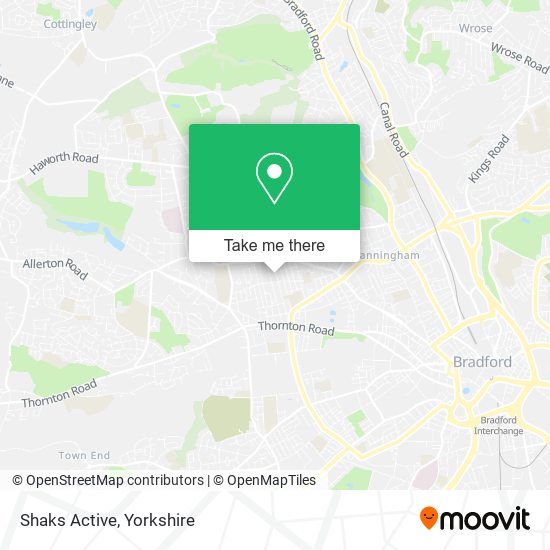 Shaks Active map