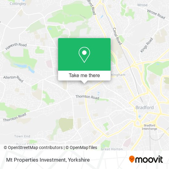 Mt Properties Investment map