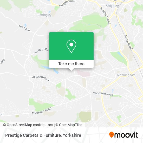 Prestige Carpets & Furniture map