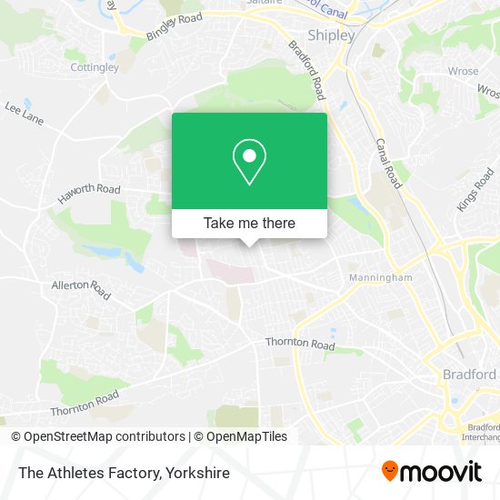 The Athletes Factory map