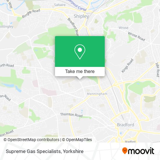 Supreme Gas Specialists map