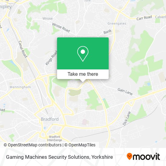 Gaming Machines Security Solutions map