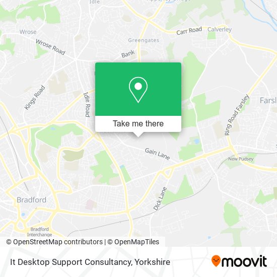 It Desktop Support Consultancy map