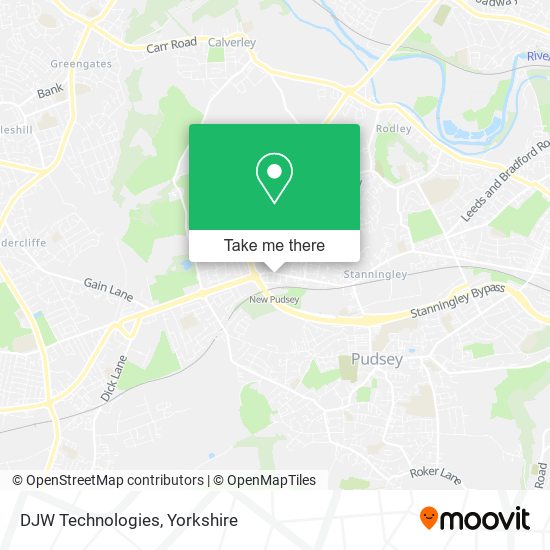 DJW Technologies map