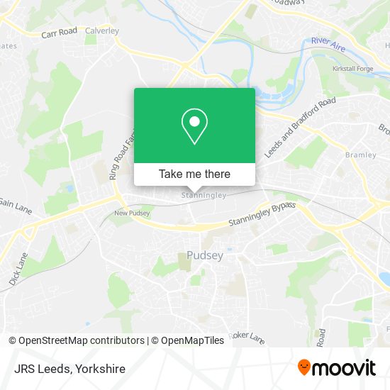 JRS Leeds map