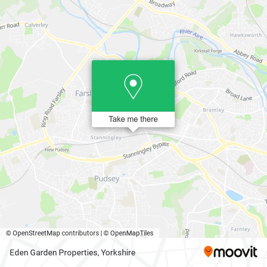 Eden Garden Properties map