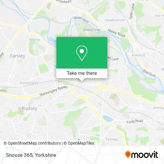 Snooze 365 map