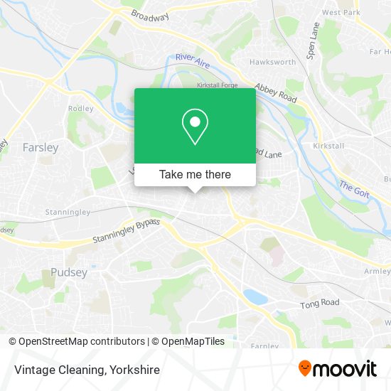 Vintage Cleaning map
