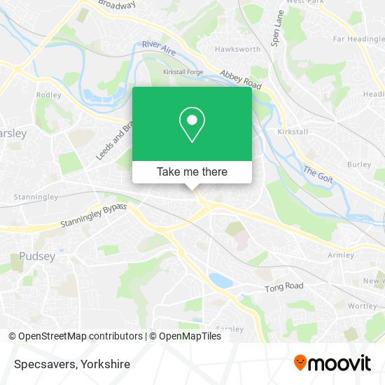 Specsavers map