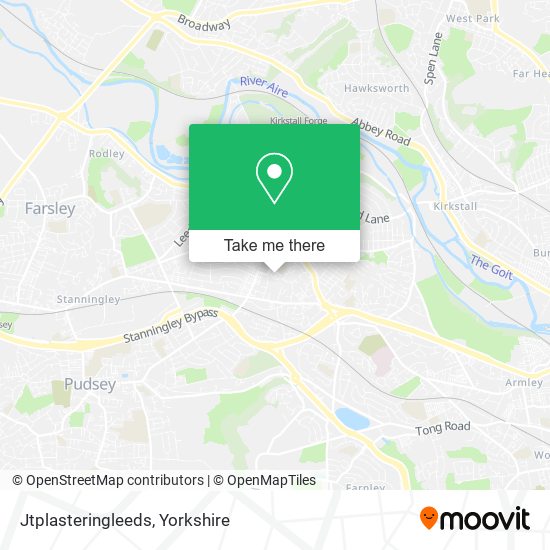 Jtplasteringleeds map