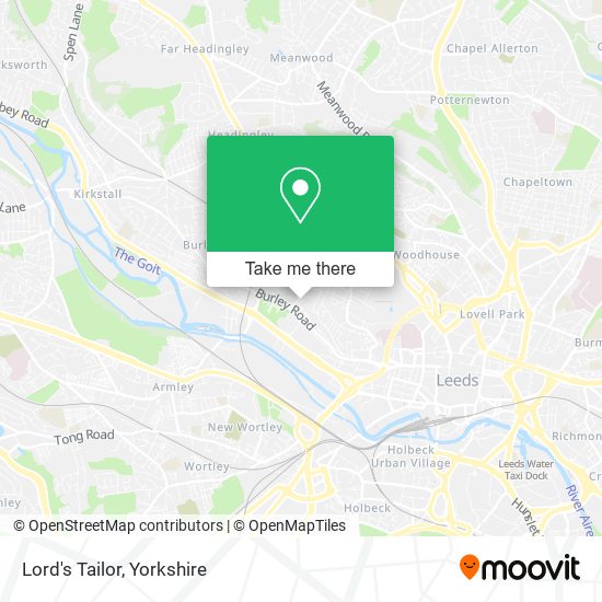Lord's Tailor map