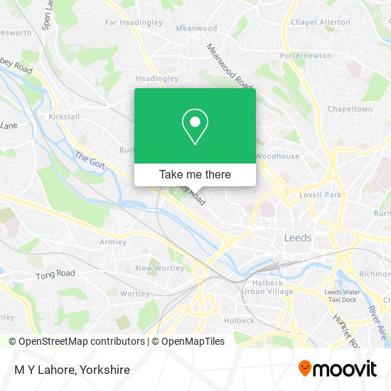 M Y Lahore map