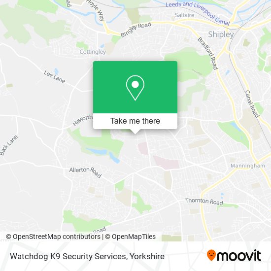 Watchdog K9 Security Services map