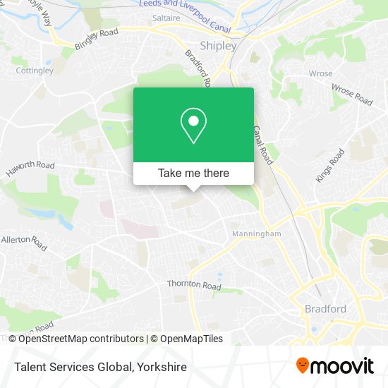 Talent Services Global map