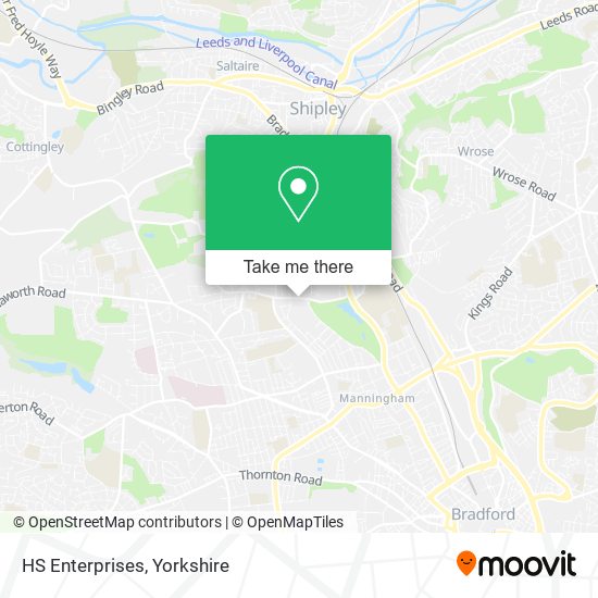 HS Enterprises map