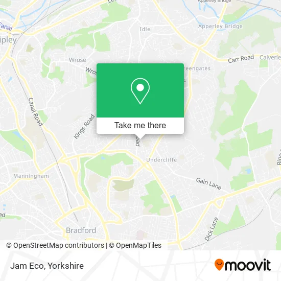 Jam Eco map