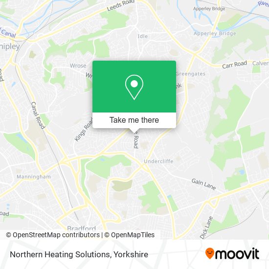 Northern Heating Solutions map