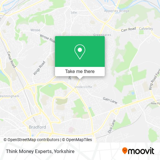 Think Money Experts map