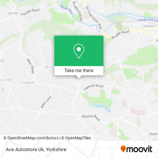 Ace Autostore Uk map