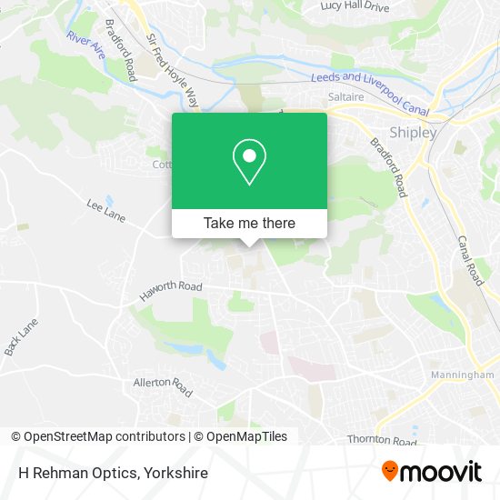 H Rehman Optics map