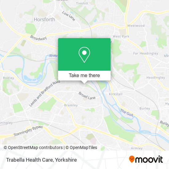 Trabella Health Care map