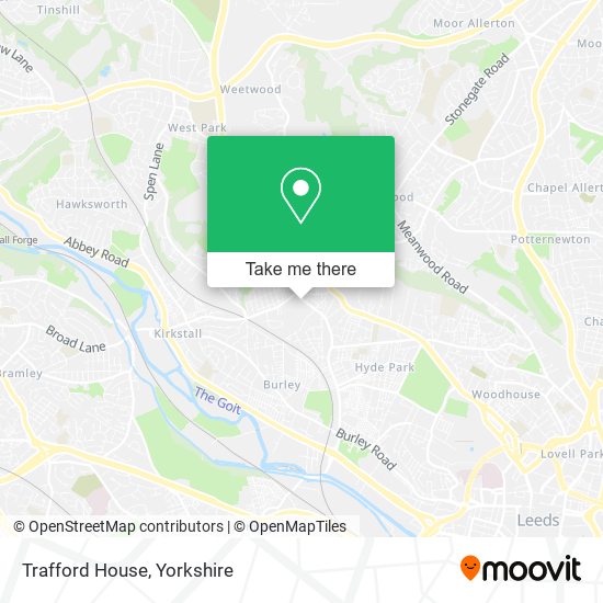Trafford House map