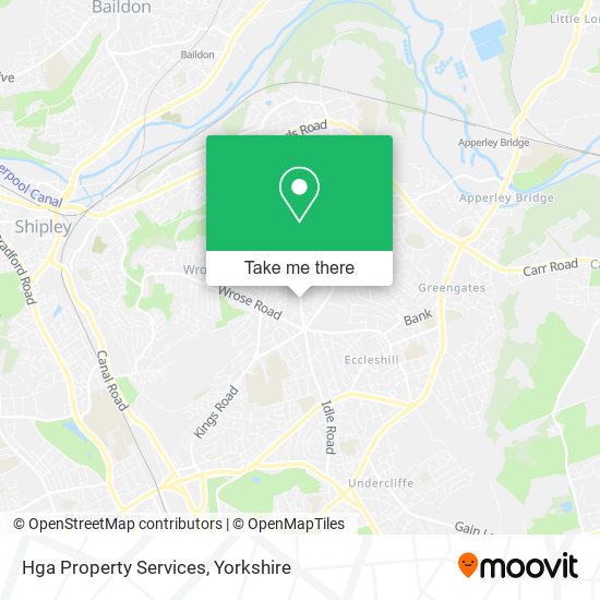 Hga Property Services map