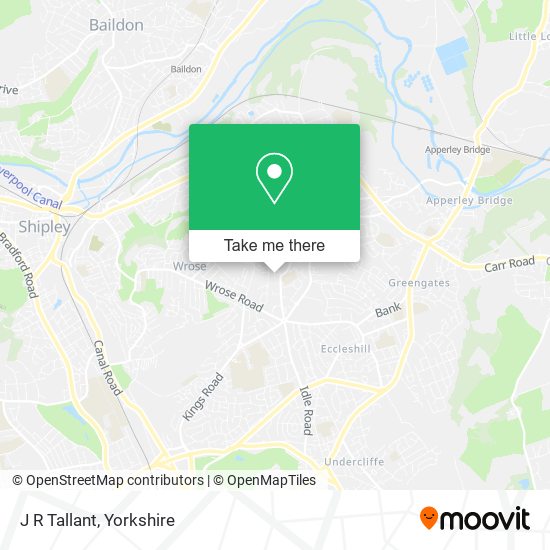 J R Tallant map