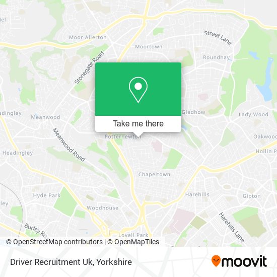 Driver Recruitment Uk map