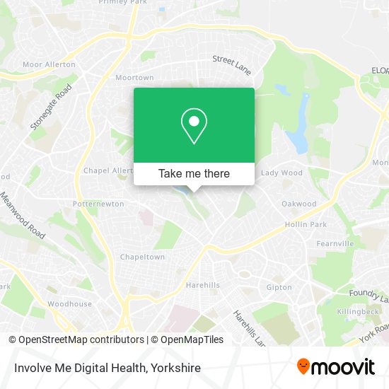 Involve Me Digital Health map