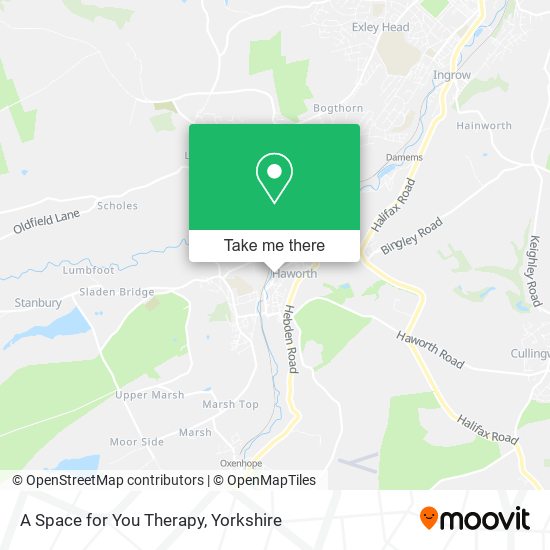 A Space for You Therapy map