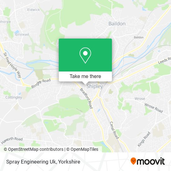 Spray Engineering Uk map