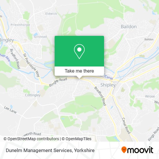 Dunelm Management Services map