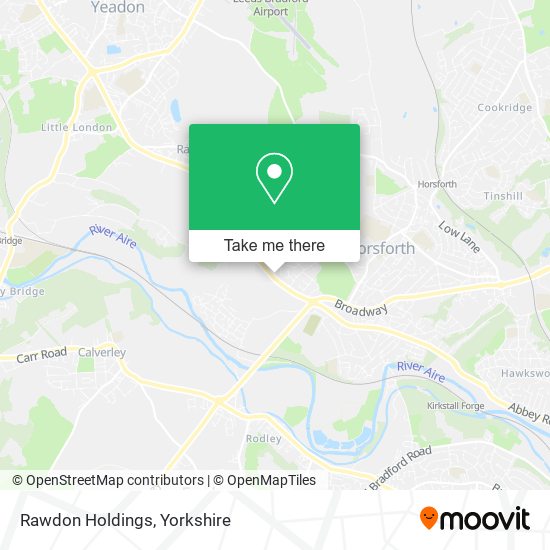 Rawdon Holdings map