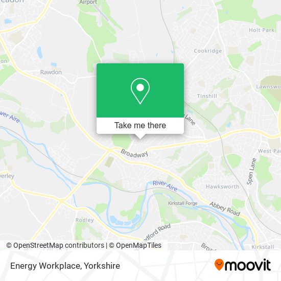Energy Workplace map
