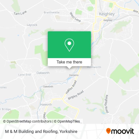 M & M Building and Roofing map