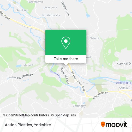 Action Plastics map