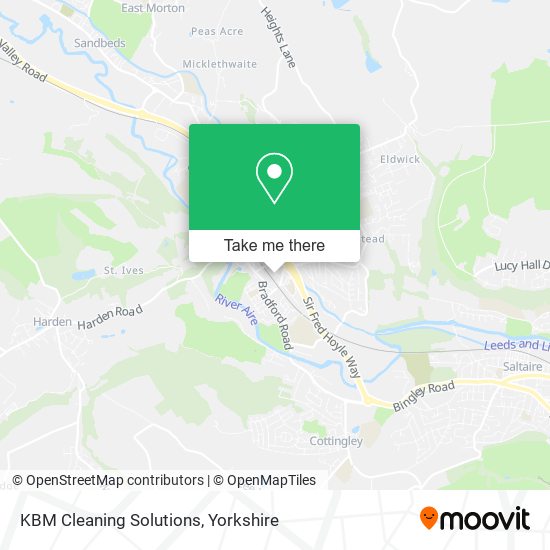 KBM Cleaning Solutions map