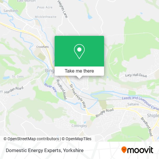 Domestic Energy Experts map