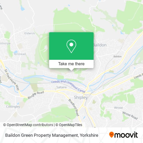 Baildon Green Property Management map